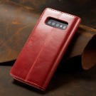 Galaxy 10+ (Pluss) Klassisk Etui m/1 kortlomme Rød thumbnail