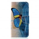 Huawei P30 Pro Lommebok Etui Art Blue Butterfly thumbnail