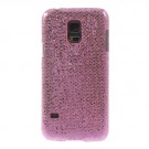 Deksel for Samsung Galaxy S5 Mini Glitter Rosa thumbnail