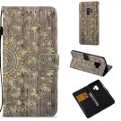 Galaxy S9 Lommebok Etui Art Golden Mandala thumbnail