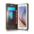 Galaxy S6 Edge Klassisk Etui m/1 kortlomme Brun thumbnail