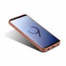 Galaxy S9 Deksel m/ 2 kortlommer LuxPocket Ingefærbrun thumbnail