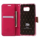 Lommebok Etui for Galaxy S6 Edge+ Roar Diary Rosa thumbnail