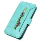 iPhone 11 Pro 5,8" Lommebok Etui Zipper Turkis thumbnail