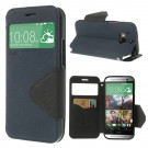 Slimbook Etui for HTC One (M8) Roar Mørk Blå thumbnail