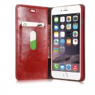 iPhone 7 4,7" Klassisk Etui m/1 kortlomme Rød thumbnail