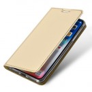 iPhone XR 6,1 Slimbook Etui med 1 kortlomme - Gull farget thumbnail