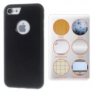 iPhone 7 4,7" / iPhone 8 4,7" Sticker-Case Deksel Svart thumbnail