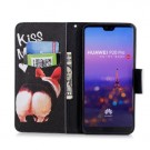 Huawei P30 Lommebok Etui Art Kiss My... thumbnail