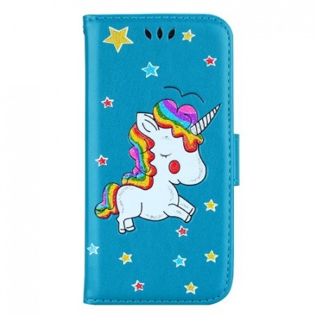 iPhone 5/ 5s/ SE Lommebok Etui Unicorn