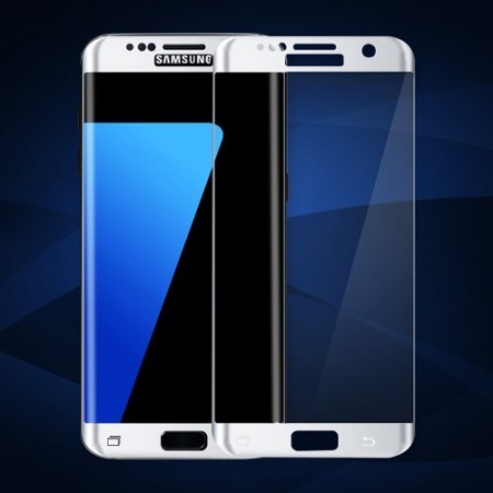 Heldekkende Skjermbeskytter av herdet glass for Galaxy S7 Edge
