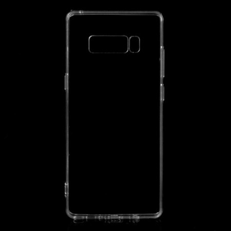 Galaxy Note 8 Hybrid Deksel Transparent