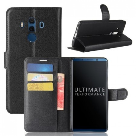 Huawei Mate 10 Pro Lommebok Etui Lychee