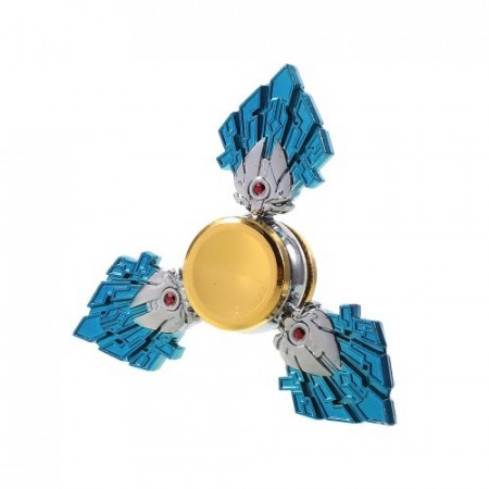 Fidget Spinner Collector Trident Blue Alu