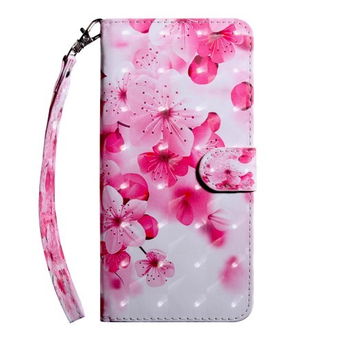 Xperia 10 Lommebok Etui Art Cherry Blossom