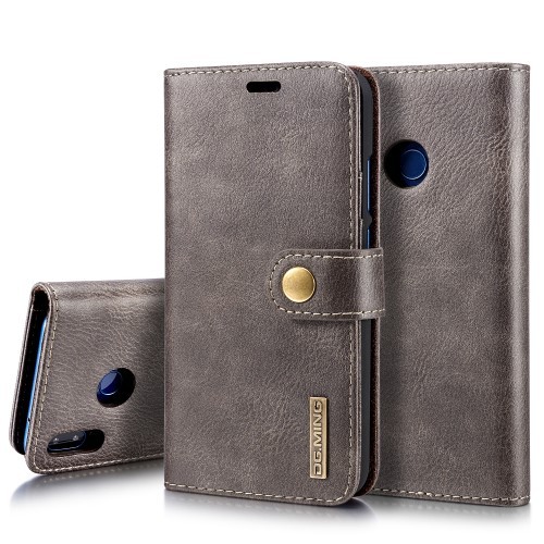 Huawei P20 Lite 2i1 Etui m/3 kortlommer Classic Kaffebrun