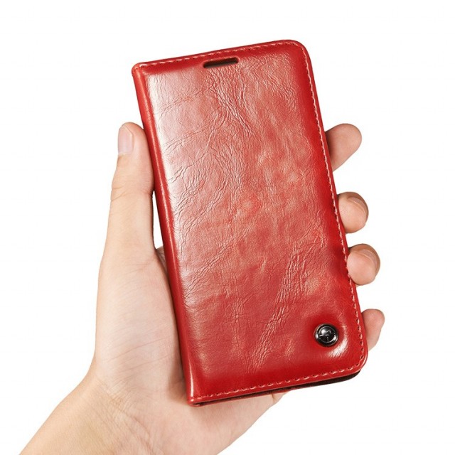 Galaxy S7 Klassisk Etui m/1 kortlomme Rød