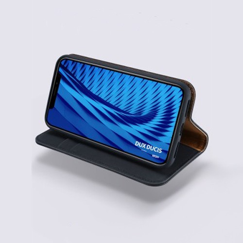 iPhone Xs/X 5,8 Lommebok Etui Genuine Lux Midnattsblå