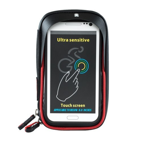 Universal Mobilholder for Sykkel/Motorsykkel PRO XL - Rød