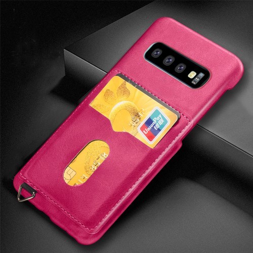 Galaxy Note 10+ Deksel m/ 2 kortlommer LuxPocket Rosa
