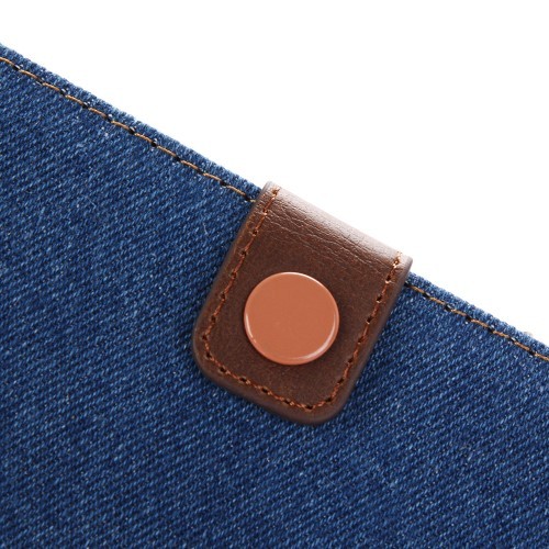 Lommebok Etui for Sony Xperia ZX Denim Mørk Blå