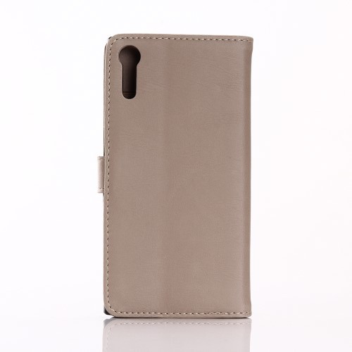 Lommebok Etui for Sony Xperia ZX Classic Grå