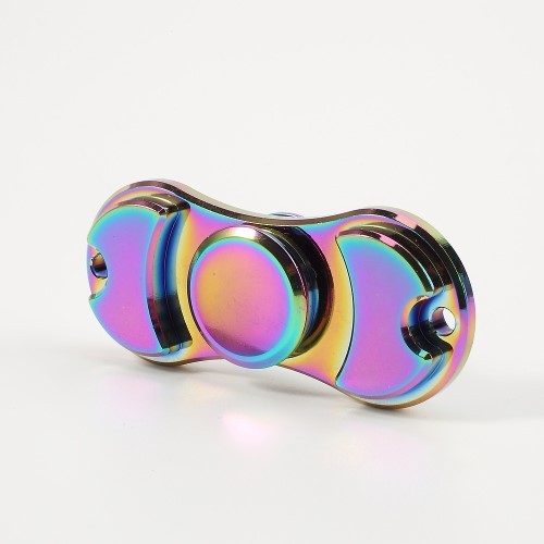 Fidget Spinner Collector Duo Rainbow Titanium