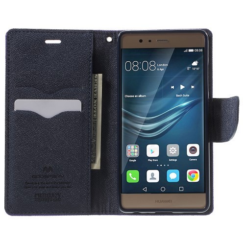 Huawei P9 Lommebok Etui Mercury Lilla