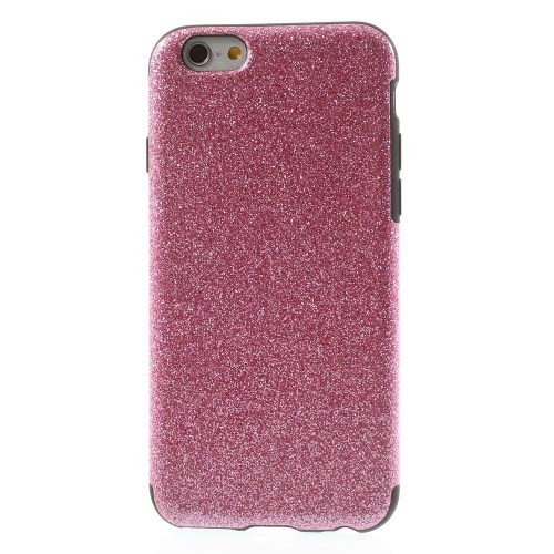 Deksel for iPhone 6/6s Glitter Rosa