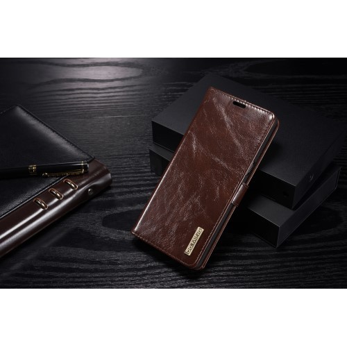 Galaxy Note 8 2i1 Etui m/2 kortlommer Classic Slim Kaffebrun