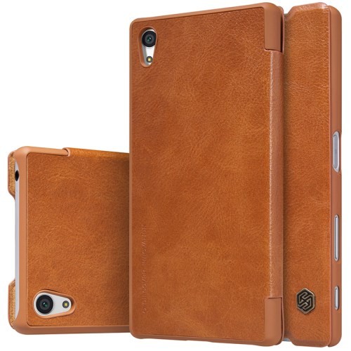 Slimbook Etui for Sony Xperia Z5 Qin Brun