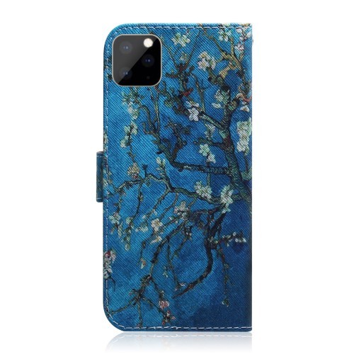 iPhone 11 Pro 5,8" Lommebok Etui Art Cherry Blossom