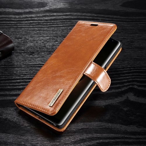 Galaxy Note 8 2i1 Etui m/2 kortlommer Classic Slim Ingefær(Brun)