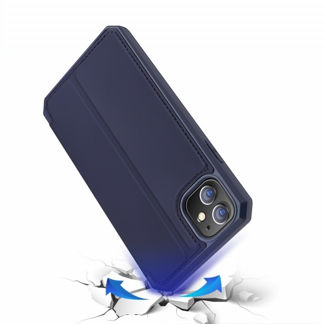 iPhone 12 6,1" / 12 Pro 6,1" Slimbook Lux Midnattsblå
