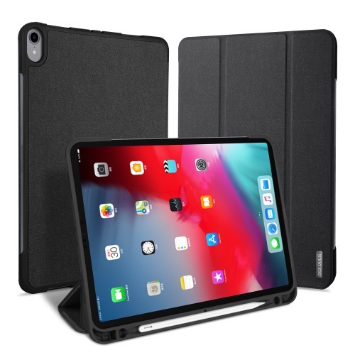 iPad Pro 11" (2018) Smartcase Pro Etui m/pennholder Svart