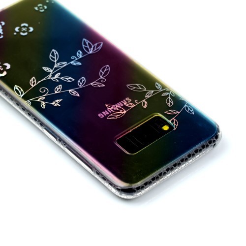 Galaxy S8+ (Pluss) Mykplast Deksel for Art Reflex Leaf