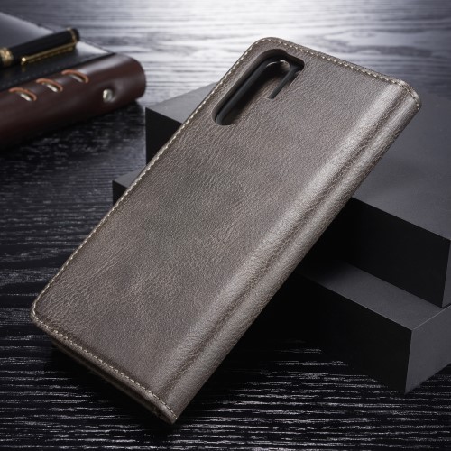 Huawei P30 Pro 2i1 Etui m/3 kortlommer Classic Kaffebrun