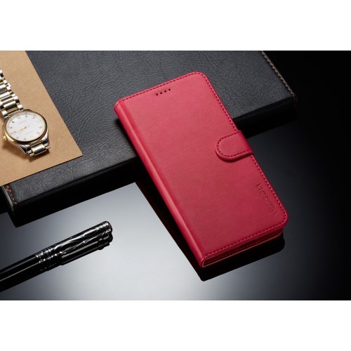 Galaxy Note 10+ (Pluss) Lommebok Etui Retro Rosa