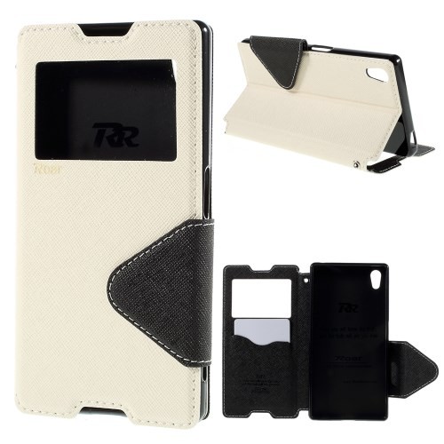 Slimbook Etui for Sony Xperia Z5 Roar Hvit