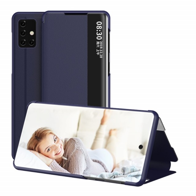 Galaxy A51 Slimbook View Etui Midnattsblå