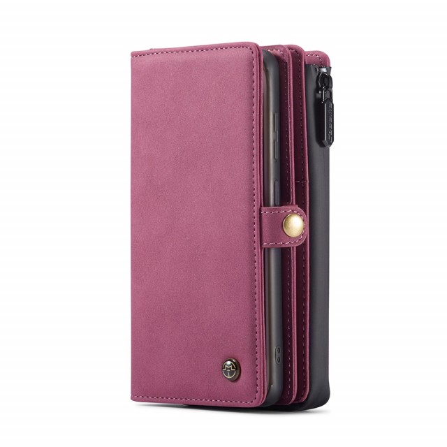 Galaxy S20 2i1 Lommebok Etui m/ 10 kortlommer Rød