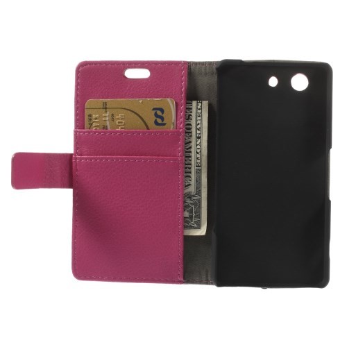 Lommebok Etui for Sony Xperia Z3 Compact Rosa