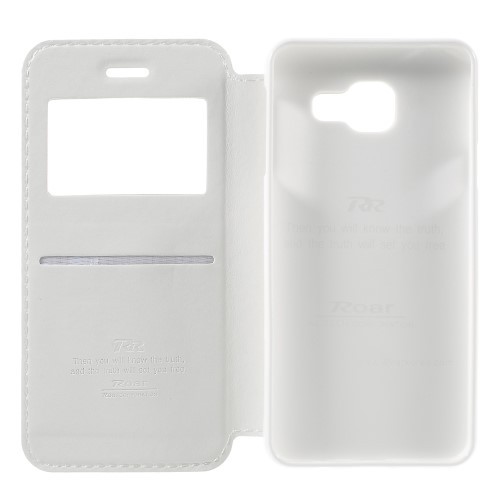 Viewbook Etui for Samsung Galaxy A3 2016 Roar Hvit