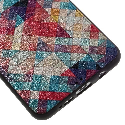 Mykplast deksel for Galaxy A5 2016 Art Colorful Checkers