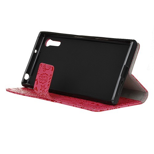 Lommebok Etui for Sony Xperia ZX Love Rosa