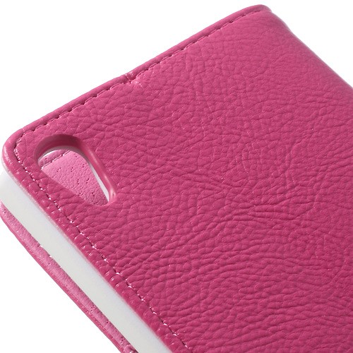 Lommebok Etui Xperia Z2 Classic Rosa