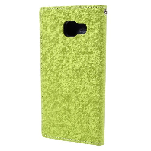 Lommebok Etui for Samsung Galaxy A5 2016 Mercury Lime Grønn