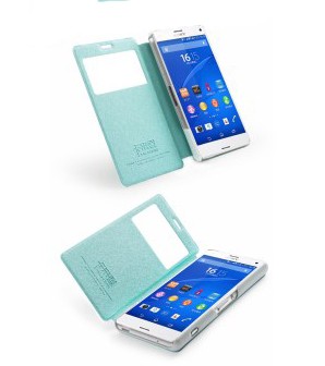 Slimbook Etui for Sony Xperia Z3 Compact Ice Lys Blå