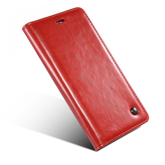 iPhone 7 4,7" Klassisk Etui m/1 kortlomme Rød