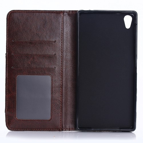 Etui for Sony Xperia X Denim Pocket Svart